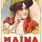 Decorative POSTER.Home room Interior art design.Maina Clairvoyant.Mystical.7095