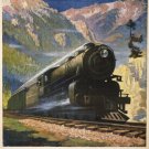 9730.Decoration Poster.Room Wall art.Home interior decor.Railroad train.Montana