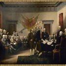 8410.Decoration Poster.Home Room wall design.Independence Declaration painting