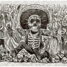 Poster Decor.Home Room Interior design.Mexican Catrina Calavera.10572