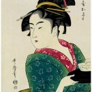 Decoration Poster.Home room art.Interior design.Japanese fashion woman.7247