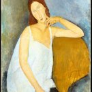 Decoration Poster.Home room art.Interior design.Modigliani portrait.Woman.7304