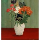 12289.Decoration POSTER.Room interior wall art decor.Flowers in Vase painting