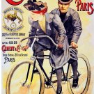 8305.Decoration Poster.Home Room design art print.Clement Bicycle Paris design