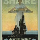 9736.Decoration Poster.Room Wall art.Home interior decor.Jewish Campaign.Share