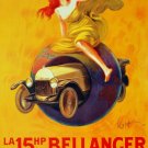 8215.Decoration Poster.Home Room wall.Art print design.Cappiello Bellanger car