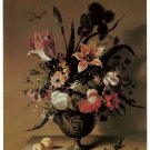 Decoration Poster.Home Room Interior design.Flower bouquet vase.6482