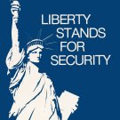 9774.Decoration Poster.Room Wall art.Home decor.Liberty Stands for Security