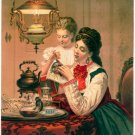 9604.Decoration Poster.Room Wall art.Home interior decor.Victorian Mom Daughter