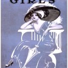 7947.Decoration Poster.Home Room wall fashion design.Clyde Fitch Girls.Theater