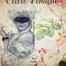 Decoration Poster.Home room art.Interior design.Victorian masked card.Mail.7315