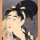 8489.Decoration Poster.Home Room wall interior art design.Japanese Geisha girl