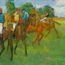 12294.Decoration POSTER.Room interior wall art decor.Jockeys and horses painting