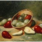 9115.Decoration Poster.Wall interior design.Room art.Still life paint.Avocados