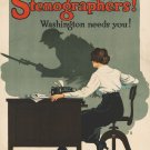 9786.Decoration Poster.Room Wall art.Home interior decor.Stenographers needed