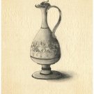 7797.Decoration Poster.Home Room wall interior art design.Japanese jug.Drawing