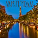 8007.Decoration Poster.Room wall interior design.Amsterdam Canal.Netherlands