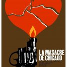 Chicago's Massacre American Movie Decor Poster. Graphic Art Interior design 3108