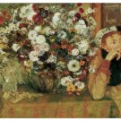 Decoration Poster.Home Room Interior design.Flower bouquet vase.6467