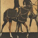 9462.Decoration Poster.Room interior.Wall design art.Horse ride.Victorian equine