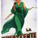 Decoration Poster.Home room art.Interior design.Fashion Green dress model.7189
