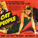 Decoration Poster.Home room art.Interior design.Black Cat People movie film.7339