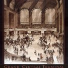 9753.Decoration Poster.Room Wall art.Home interior decor.New York Grand Central