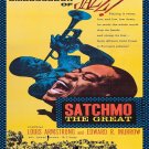 Decoration Poster.Home room art.Interior design.Satchmo Jazz Louis Amstrong.7244