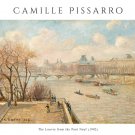 12391.Decoration Poster.Home wall art design.1902 Pissarro painting.The Louvre