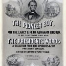9447.Decoration Poster.Room interior wall design art.Lincoln The Pioneer Boy