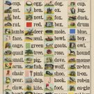9690.Decoration Poster.Room Wall art.Home decor.School family chart.Words read