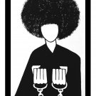 7581.Decoration Poster print.Home Room wall art design.Freedom for Angela Davis