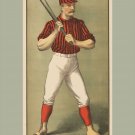 9554.Decoration Poster.Room Wall art.Home decor.Victorian Baseball player.Batter