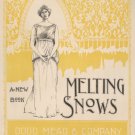 9761.Decoration Poster.Room Wall art.Home decor.Melting Snows book cover