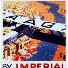 7759.Decoration Poster.Home Room wall interior design.India Imperial aviation