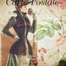 8283.Decoration Poster.Home Room design art print.Victorian Love Postal Card