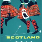 Decor POSTER.Home room bedroom art.Interior Design.Scotland Highland dress.7046