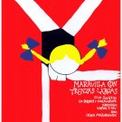 4510.Maravilla con trenzas largas.movie.POSTER.Decoration.Wall room art