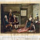 9448.Decoration Poster.Room interior.Wall design art.Betsy Ross American flag