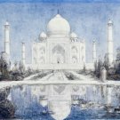 12352.Decoration POSTER.Room interior wall art decor.Taj Mahal India love palace