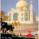 7587.Decoration Poster.Home Room wall art design print.Taj Mahal Visit India