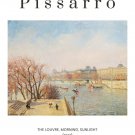 12393.Decoration Poster.Home wall art design Pissarro painting.The Louvre
