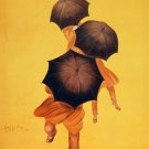 7523.Decoration Poster.Home Room interior design.Revel Umbrellas.Cappiello art