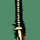 4341.Kiba el lobo Samurai Japan movie.POSTER.Decoration.Wall room art