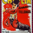 8685.Decoration Poster print.Home Room wall art design.Chaplin Swedish Boxer