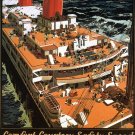 7875.Decoration Poster.Home Room wall interior design.U.S Lines.Cruise travel