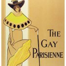 The Gay Parisienne wall Decoration Poster.Graphic Art Interior design 3193