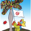9708.Decoration Poster.Home room interior.Wall art decor.Cuban raising the flag