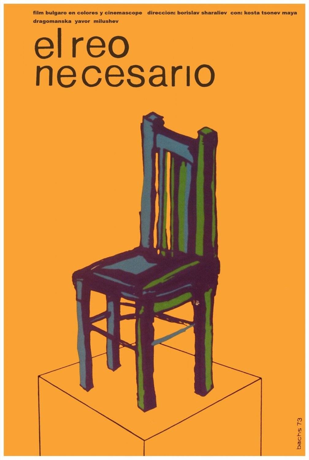 4385.El rep necesario.green chair.Movie.POSTER.Decoration.Wall room art