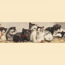 9680.Decoration Poster.Room Wall art.Home interior decor.Cats.pet Kittens.Long